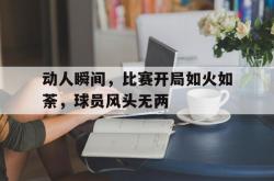 华体会网页版-动人瞬间，比赛开局如火如荼，球员风头无两的简单介绍