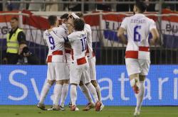 欧国联比赛：克罗地亚击败瑞典